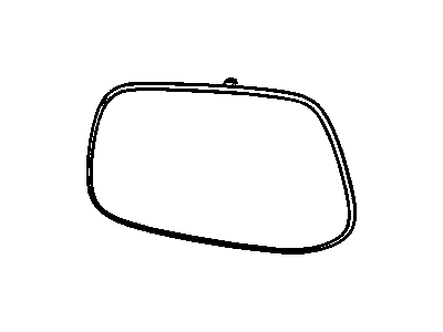 Chevy 23167614 MIRROR,OUTSIDE REAR VIEW (REFLECTOR GLASS & BACKING PLATE)(PART OF 1)