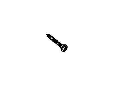 Pontiac 11514940 SCREW, W/OVAL WASHER,M4.2X1.41X35,25 THREAD,9.4 O.D.,6010M,7153M(DRIVER SEAT RECLINING LOWER FINISH COVER BRACKET)