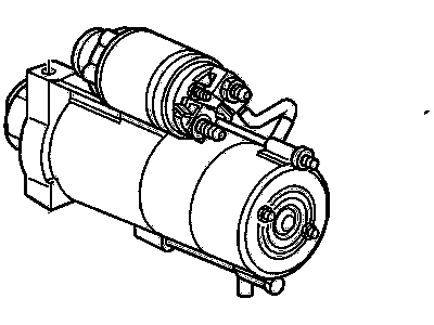 Chevy 89017412 STARTER,(PRODUCT STARTER 12563907)(REMANUFACTURED-NOT FOR SALE WHERE IMPORTS ARE RESTRICTED)(DELCO SERIES PG260M)