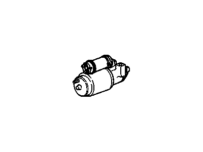 Cadillac 1876555 STARTER,(STAMPED 01876555; OEM 1998579)(SEE GROUP "MOTOR STARTER" FOR DETAIL ILLUSTRATED VIEW.)(REMANUFACTURED-NOT FOR SALE WHERE IMPORTS ARE RESTRICTED)(DELCO SERIES 10MT DD TYPE 101, HIGH TORQUE UNIT)