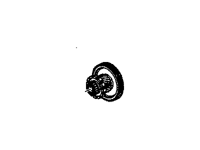 GMC 24233772 GEAR,FRONT DIFFERENTIAL DRIVE PINION(W/ TRANSFER GEAR)(SEE GROUP 04.000 "FRONT DIFFERENTIAL TRANSFER GEAR" FOR DETAILED ILLUSTRATED VIEW)