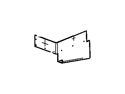 GM 15764952 Shield, Fuel Tank