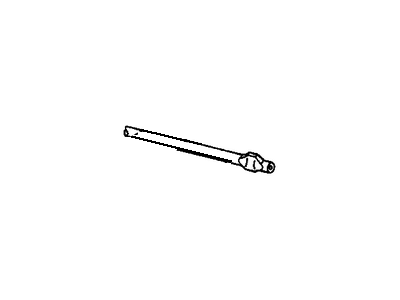 Chevy 15567782 SHAFT,SPARE WHEEL HOIST(CUT TO OVERALL LENGTH OF 11.8" FOR SERIES 107,207 AND DRILL AS REQUIRED)(OPNG ON END OF SHIFT IS BLADE SHAPED)(WHEN USED IN PLACE OF 15567781 CUSTOM MUST CUT TO LGTH OF 11.8' & DRILL AS REQ'D)