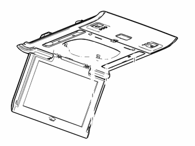 Chevy 84416471 DISPLAY,VIDEO(INCLUDES 2,8)(SHALE)(2ND ROW VSM)