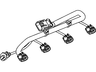 GM 12604950 Harness Assembly, Fuel Injector Wiring