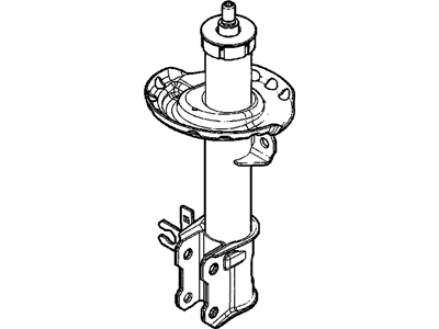 Saturn 93195925 STRUT,FRONT SUSPENSION(INCLUDES 2,7-10)