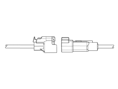 Chevy 13525990 CONNECTOR,WIRING HARNESS(PASSENGER AIR BAG DISABLED INDICATOR)(BLACK)(20-WAY FEMALE)(W/O LEADS)(SIDE ELECTRIC CODE: P14)