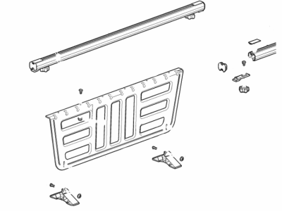 GMC 23412048 DIVIDER PKG,PICK UP BOX DIVIDER(INCLUDES 2-12)(INSTALL 0.20)(8.0 KGS)