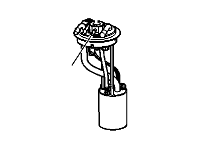 Chevy 19206539 MODULE KIT,FUEL TANK FUEL PUMP(INCLUDES LEVEL SENSOR)(INCLUDES 3)(ELECTRIC CONNECT POSITIVE BY 1 BUTTON;VENT TURRENT APPROX 28MM DIAMETER;FUEL RETURN TO COVER NEXT TO VENT TURRET)