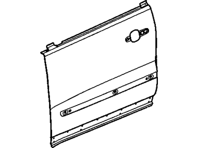 GMC 15217585 PANEL,FRONT SIDE DOOR OUTER(PART OF 9)