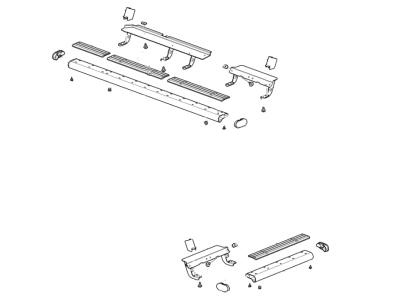 Chevy 22889284 ATTACHMENT PKG,ASST STEP(INCLUDES 3,6,7)(8.228)(SERVICEABLE COMPONENT OF STEP PKG 22889279)