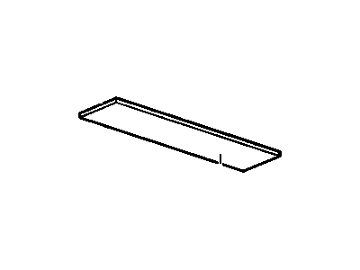 GM 20922283 Deadener, Roof Panel, Rear