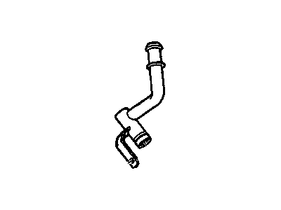 Buick 12569648 ADAPTER,HEATER OUTLET PIPE(INCLUDES 15)(0.846)