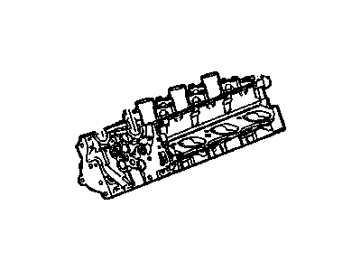 Cadillac 19259025 HEAD,CYL(INCLUDES 301,313,318-321,324-327,900)(REMANUFACTURED-NOT FOR SALE WHERE IMPORTS ARE RESTRICTED)(INCLUDES VALVES, SPRINGS,RETAINERS, OIL MANIFOLDS VALVES, AND CAMSHAFT THRUST WASHERS. NO CAMSHAFTS OR ACTUATORS.)