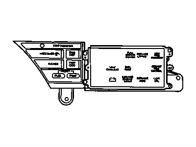 Buick 25112341 BOLT,INSTRUMENT CLUSTER(M3.5)