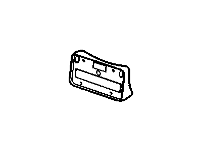 Cadillac 11514625 BOLT,HEXAGON-HEAD, W/CONICAL WASHER,6X1.0X30,FULL THREAD,17O.D.,9.8,PHOSPHATE ELECTRO-ORGANIC(FRONT LICENSE PLATE BRACKET)