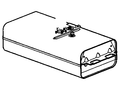 GMC 12376796 TANK,FUEL(AUXILIARY,REAR MOUNTED))