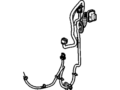 Chevy 15944512 HARNESS,REAR DOOR DOOR LOCK DOOR WIRING