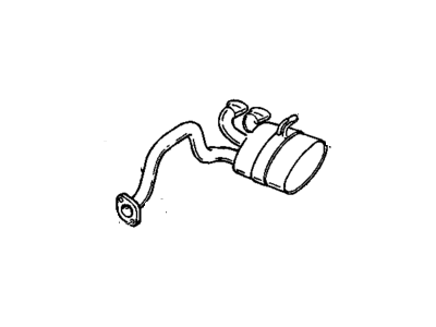 Chevy 88895884 MUFFLER,EXHAUST