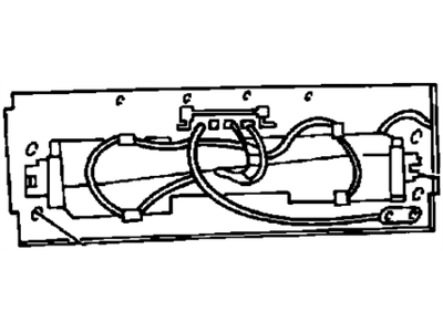 Chevy 3084222 CIRCUIT BOARD, (INCLUDE 10)