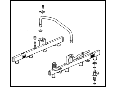 Chevy 52372658 RAIL,MULTIPORT FUEL INJECTION FUEL(INCLUDES 520,522-528)