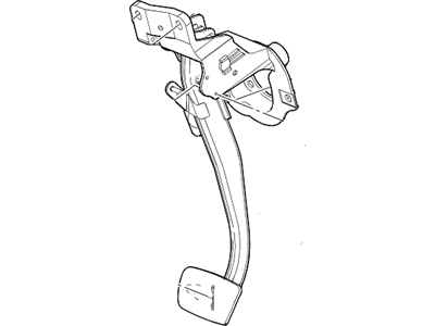 Cadillac 22910176 PEDAL,BRAKE