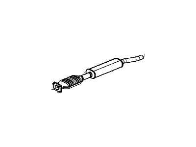 Cadillac 19152013 CONVERTER,CATALYTIC(W/INTEGRAL RESONATOR)(PART OF 40)(INCLUDES 26)