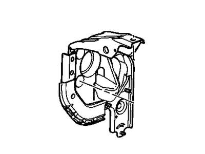 GM 15827714 Bracket Assembly, Brake & Accelerator Pedal