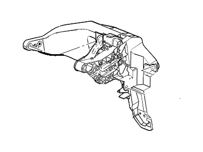 Buick 84091163 PEDAL,BRAKE(INCLUDES 4-7,9-10,12,15)