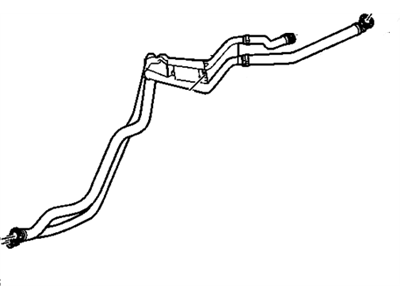 GMC 15240704 HOSE,SECONDARY AIR INJECTION PUMP