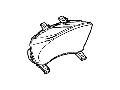 GM 23353420 Cluster Assembly, Instrument