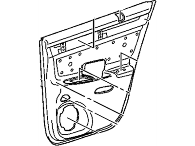 Cadillac 15336468 CONNECTOR,DOOR WIRING HARNESS