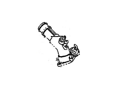 GM 97288792 Fuel Injection Air Meter Body