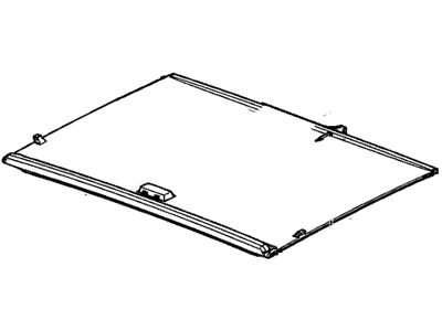 GM 22813945 Sunshade Assembly, Sun Roof *Titanium