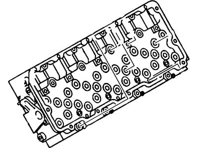 Chevy 97779580 HEAD,CYL(INCLUDES:VALVE GUIDE,PLUGS/HOUSING,FUEL INJECTION NOZZLE/ADAPTER,SEAL/VALVE SEAT)(INCLUDES 18,19,21,30,31)