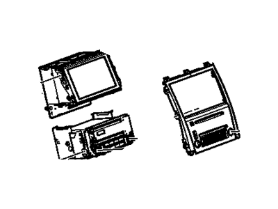 Cadillac 25897589 RADIO,AMPLITUDE MODULATION/FREQUENCY MODULATION STEREO & NAVN(LABELLED 25897589)(INCLUDES 1,2,5-7,9-12,14)(9.650)