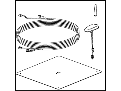 GMC 20774243 ANTENNA,MOBILE TELEPHONE(INCLUDES 2-5)(FOR CUTAWAY VANS ONLY)