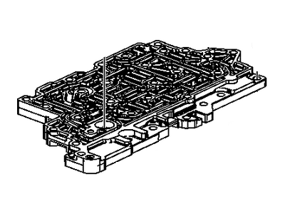 Cadillac 24260040 PLATE,CONTROL VALVE CHANNEL(INCLUDES 306,307,309,310)