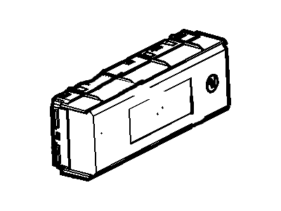 GMC 13591693 CONTROL,HEATER & A/C REMOTE