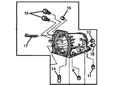 GMC 24247300 CASE KIT,AUTOMATIC TRANSMISSION(INCLUDES 9,11,38,40,42,82,95,96,99,103)(FOR 2003 & PRIOR TRANS MUST ALSO ORDER 24230111 PUMP BODY PKG)