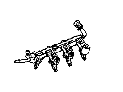 GM 12614031 Rail,Multiport Fuel Injection Fuel