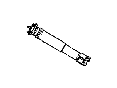 Cadillac 15822829 ABSORBER,REAR SHOCK(W/UPPER MOUNT)