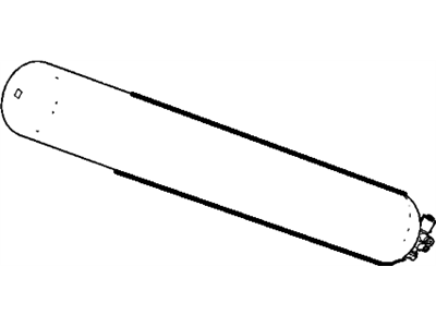 GMC 84055539 TANK,CNG(SEE GROUP 03 "TANK ASM/INTERMEDIATE UNIT" FOR DETAILED ILLUSTRATED VIEW)(13.2 X 31)