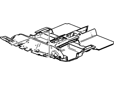 GM 95331955 Insulator,Floor Panel Carpet