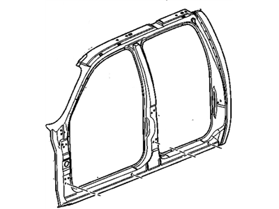 Chevy 20904407 FRAME,SIDE DOOR OPENING(INCLUDES 15,16,20,21)