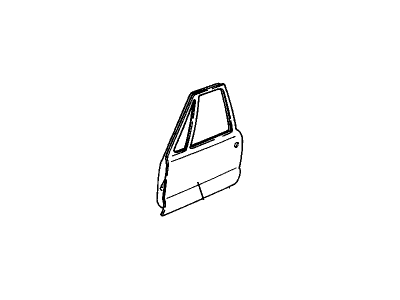 Pontiac 25669155 Door Shell