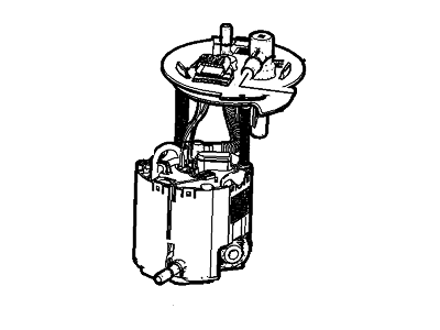 Cadillac 13508812 MODULE KIT,FUEL TANK FUEL PUMP (W/O FUEL LEVEL SENSOR)(INCLUDES 25)