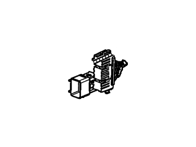 Saturn 15326829 CONNECTOR,INLINE-TO FRONT SIDE DOOR HARNESS(BLACK)(6-WAY FEMALE GT150)(W/O LEADS)(HAS FULL SHROUD)(2.530)(INCLUDES CONNECTOR ONLY. THIS FEMALE CONNECTOR PLUGS INTO THE MALE CONNECTOR ON ILLUSTRATION 82527, CO# EE (P/N 15326833).)