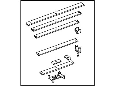 GM 15634976 Rear Auxiliary Spring Assembly