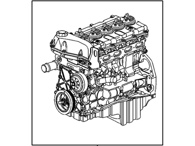 Chevy 19208243 ENGINE,GASOLINE(FOR 2WD APPLICATIONS)(SERVICE)(REMANUFACTURED-NOT FOR SALE WHERE IMPORTS ARE RESTRICTED)